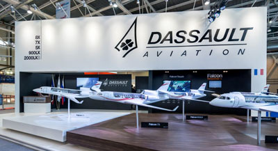 Выставочный стенд Dassault Aviation