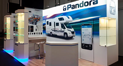 Выставочный стенд: компания Pandora