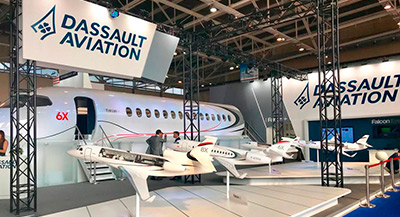 Выставочный стенд: компания Dassault